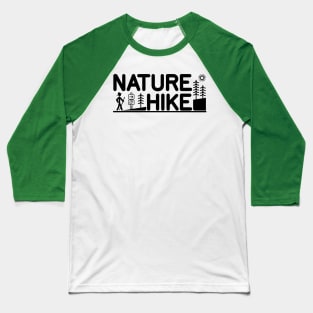 Nature Hike logo Baseball T-Shirt